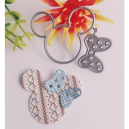 Cartoon rats Metal Cutting Dies for DIY Scrapbooking Album Paper Cards Decorative Crafts Embossing Die Cuts