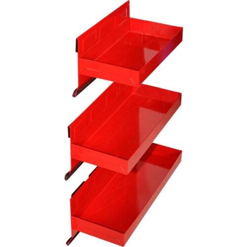 Magnetic Side Tray Set 3 Piece For Tool Trolley 150-210-310 Mm Reorganiser Set for Auto Services and Workshops Strong Magnet