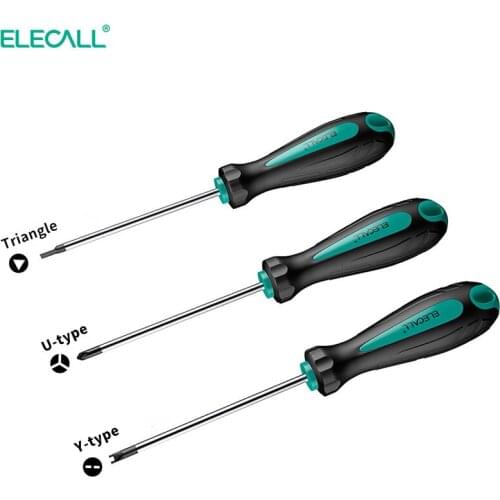 Screwdriver torx U Y shape Triangle screw driver set Strong Magnetic Special Type CR-V Multi Function Hand Tool