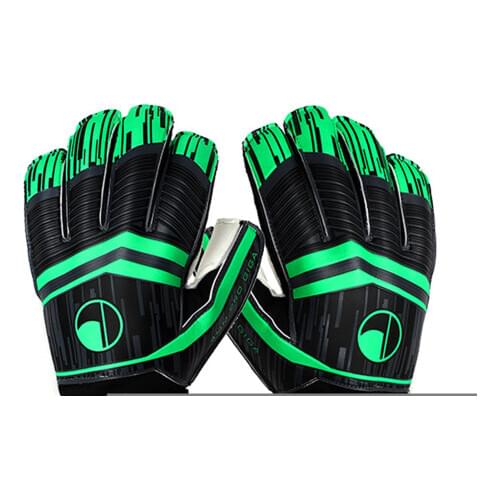 Kids Men Professional Soccer Goalkeeper Gloves Strong 5 Finger Save Protection Thicken Latex Goalie Goal Keeper Glove sizes 8-10