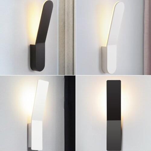 Nordic Simple LED Wall Lamp Sconces for Home Wall Mirror Lights Decor Bathroom Light Fixture Balcony Stairway Outdoor Lighting
