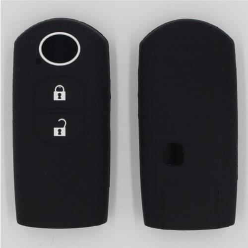 Silicone Car Remote Fob Key Case Cover for Mazda 2 3 5 6 CX-3 CX-4 CX-5 CX-7 CX-9 Atenza Axela MX5