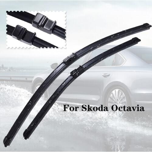 Wiper blades For Skoda Octavia from 2004 2005 2006 2007 2008 2009 2010 2011 2012 Clean car windshield
