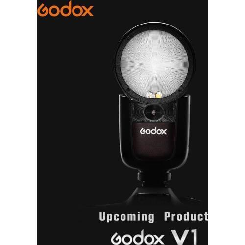 Godox V1 Camera Flash Speedlight Speedlite For Canon EOS R 5D Mark Iii 6D 7D M100 800D 500D 550D Studio Flash Dslr TTL Camera