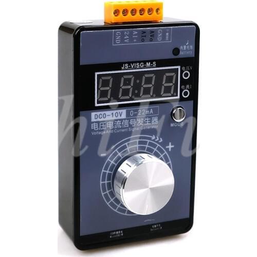 High precision handheld 0-10V-5V/0-4-20mA Signal generator voltage and current source analog without lithium battery