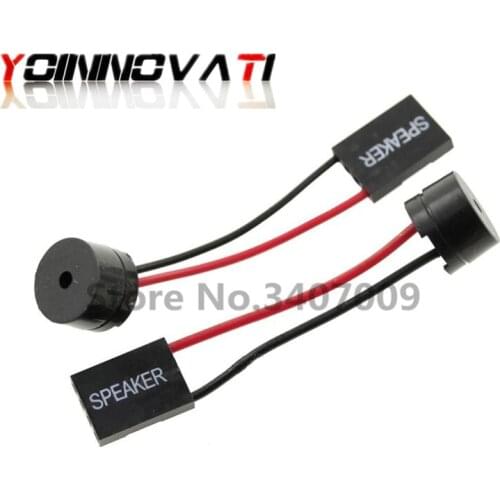 10pcs Mini Plug Speaker For PC Interanal BIOS Computer motherboard speaker Mini Onboard Case Buzzer Board Beep Alarm speaker kit