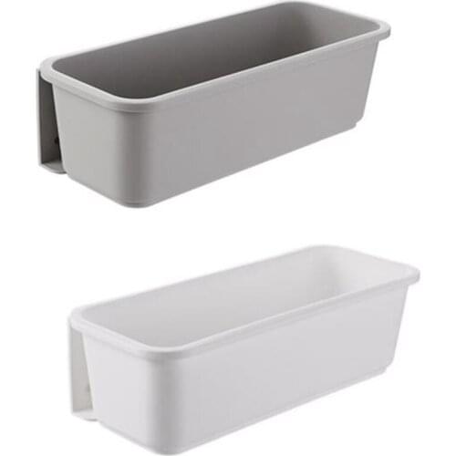 Multifunctional Hanging Storage Basket Wall-Mounted Storage Kitchen Drawer Shelf Rack Cabinet Push-Pull Basket 2 Pcs