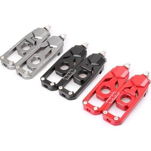For YAMAHA MT-09 FZ09 MT09 FZ-09 2013 2014 2015 2016 Rear Chain Adjusters Tensioner CNC Aluminum Motorcycle Parts