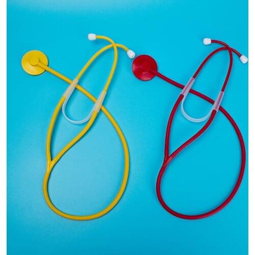 Students DIY Assembling Stethoscope Toy Rubber Stethoscope Model Set Science Experiment Education Kids Toy