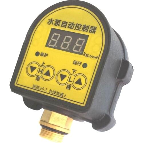 Intelligent automatic water pump digital pressure switch controller