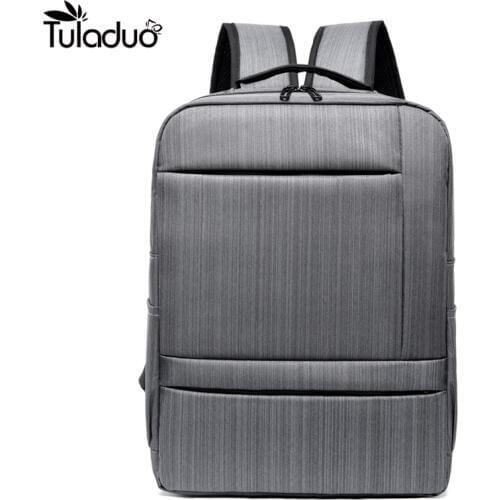 Mens Backpack Suitable For Laptop USB Charging Multi-layer Space Travel Mens Bag Anti-thief Large Capacity