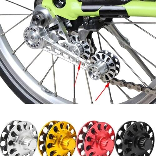 Folding Bike Chain Guide Tensioner Refit Tower Wheel For Brompton Rear Derailleur 2/6 Speed Parts