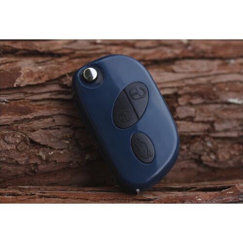 Top Quality 3 Buttons Replacement Flip Folding Remote Key Shell Case For Maserati Gran Turismo Quattroporte Fob Key Cover