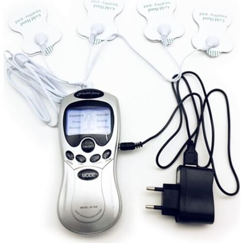 Tens Unit Electric Therapy Massage Relax Body Muscle Pain Relieve Meridian Physiotherapy Machine 8 Working Modes Electrode Pads