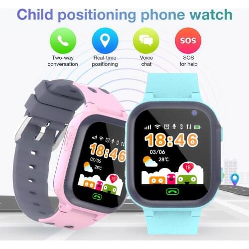 Childrens Smart Watch Waterproof Sports Bracelet LBS GPS Positioning Kids Phone Watches Android IOS SIM Smartwatch