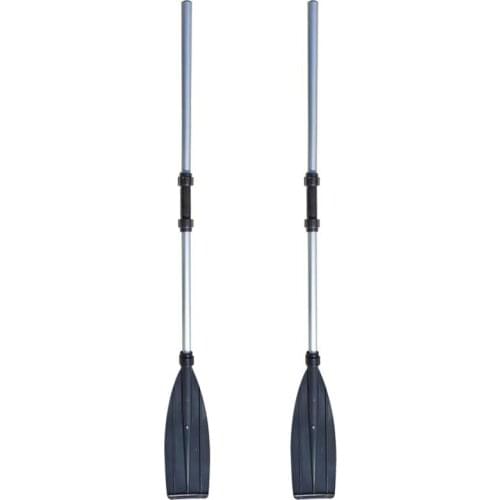 Aluminum alloy oars, two-pack reinforced oars, multifunctional detachable inflatable boat plastic oars