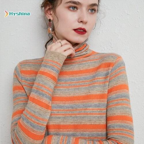 Striped Sweater for Women Large Size