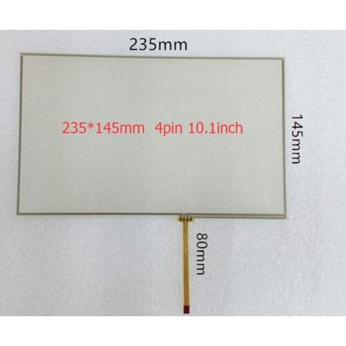 10.1 10.2 inch 4-wire resistive touch screen 235*145mm at102tn03 industrial equipment