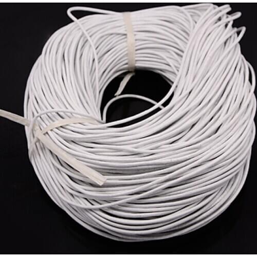 100m/lot Cowhide Leather Cord Jewelry Round Cords 1mm 1.5mm 2mm 2.5mm Jewelry DIY Making Material Accessories