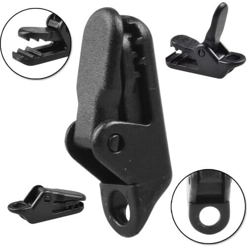 20PCS Outdoor camping hike Awning TentClips Tarp Clamp Tent Clip Anchor Gripper Jaw Grip Trap carpa Tighten camping equipment