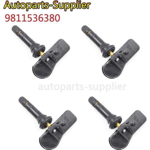 4pcs/lot 9811536380 9673860880 New Tire Pressure Monitor System TPMS Sensor 433Mhz For Peugeot For Citroen 307 T5 308 T7