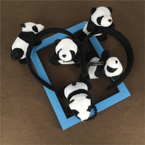 9CM Panda Designs , Decoration Accessories Girl Lady Kids Plush Doll , Stuffed Toy