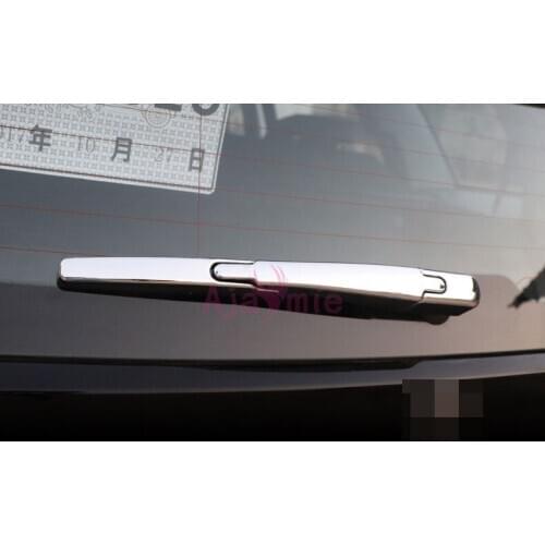 Accessories For Peugeot 3008 2016 2017 2018 Car Styling Bright Glossy Chrome Rear Wiper Kits Cover Windshield Windscreen Blade