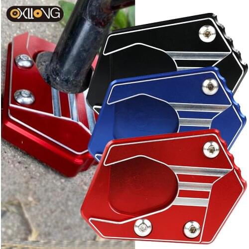 For Honda XLV 600 650 700 TRANSALP XL600V XL650V XL700V Motorcycle CNC Side Stand Enlarge Extension Kickstand TRANSALP Motorbike