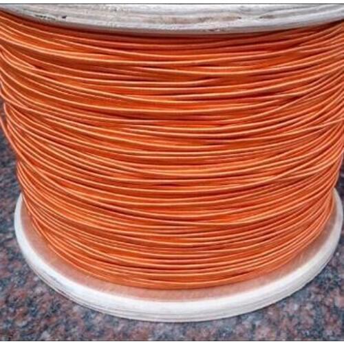 Cltgxdd 0.04X1200 shares its high-frequency sound strands orange silk envelope litz wire