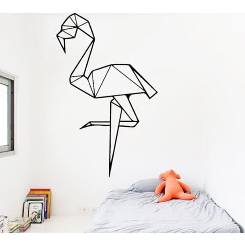 COCOPLAY Crane Funny Cube Waterproof Wall Stickers Wall Art Decor For Living Room Kids Room Vinyl Art Decal