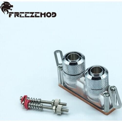 FREEZEMOD 60mm Multipurpose MOS copper water cooling block power supply by mainboard / VGA / computer power.MS-6KJ