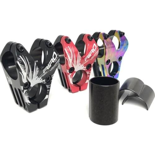 Mountain bike 50mm rod CNC 35mm 31.8mm handlebar bike super light 0 degree rise DH AM Enduro 28.6mm steering gear mountain bike