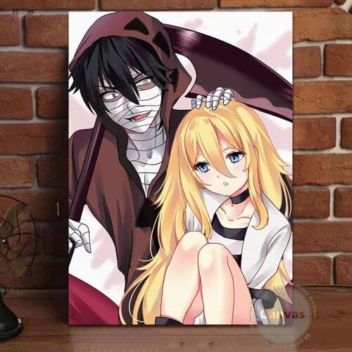Canvas Anime Angels of Death Pictures Home Decoration Paintings Poster HD Prints Wall Art Modular Living Room