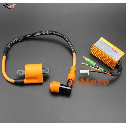 Jog 50cc 72cc MINARELLI Engine Scooter Moped High Performance AC CDI 1E40QMB 140QMB 1PE40QMB Ignition Coil 2 Stroke NEW
