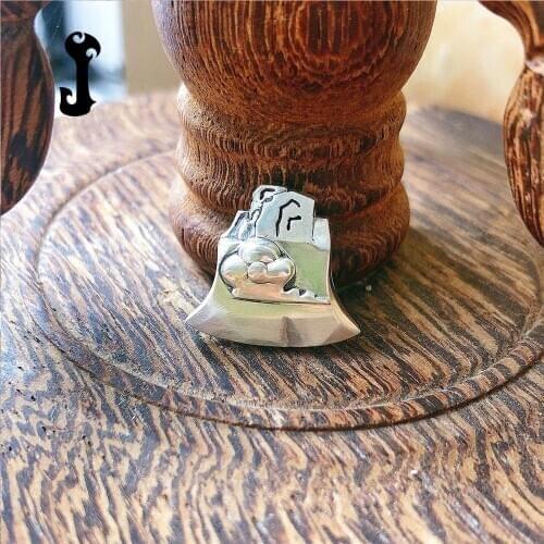 Joybeads Mistletoe 925 Sterling Silver Pan gu Charm Bead Jewelry