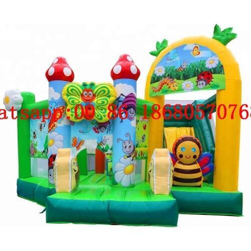 China Guangzhou) Factory direct inflatable slide / castle / trampoline/Air plane slide YLY-Y32