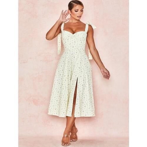 KLEEZY Pink Summer Dresses