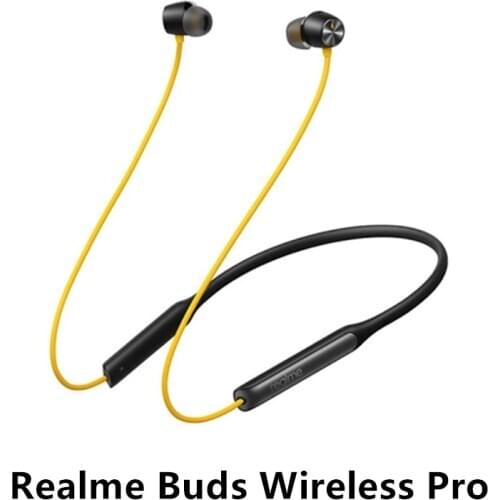 2020 New Original Oppo Realme Buds Wireless Pro Wireless Earphone Bluetooth 5.0 Active Noise Cancellation Sony LDAC Hi-res Audio