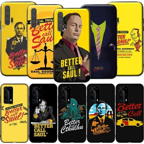 GX32 Better Call Saul Silicone Case for Honor 6A 7A 3GB 7C 7X 8 8A 8X 8C 9 10 Lite View 20S 9A 10X Max Pro