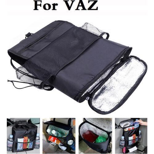 Auto Care Cooler Multi Pocket Bag Back Seat Car Style For VAZ 2104 2109 2111 2121 (4x4) EL Lada Kalina Largus Priora Revolution
