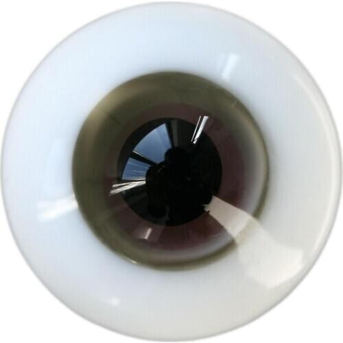 [wamami] 14mm Gray Glass Eyes Eyeball BJD Doll Dollfie Reborn Making Crafts