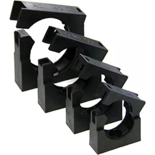 2pcs Plastic pipe clip Bellows hose Hoop buckle Limit tube clamp mounting support bracket wire cable organizer Fixing holder