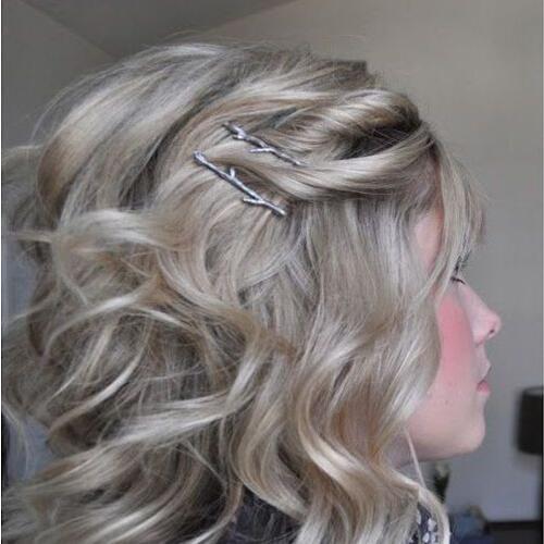 Unique Design Alloy Tree Branches Women Simple Retro Metal Hair Clips Hairpin Hair Accessories Jewelry Wholesale H112