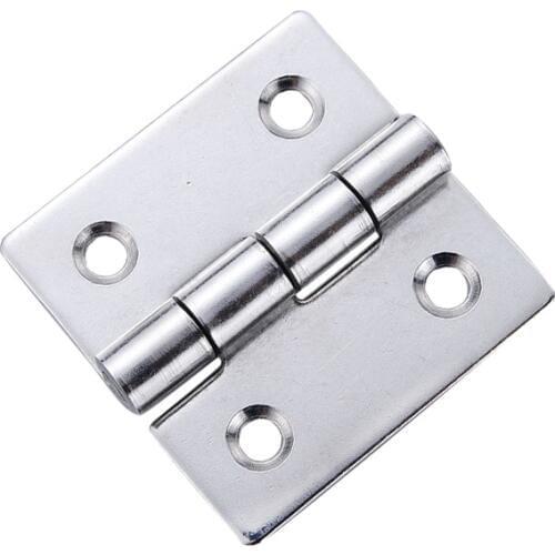 10 Pcs 40*40mm/50*50mm stainless steel hinge industrial equipment cabinet hinge