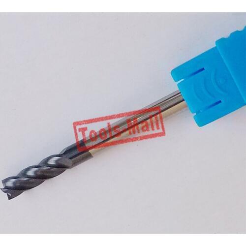 5mm D5*13*D5*75 4 Flutes HRC55 Flat Square End mills Milling cutters CNC Spiral Router bits carbide cutter CNC tools
