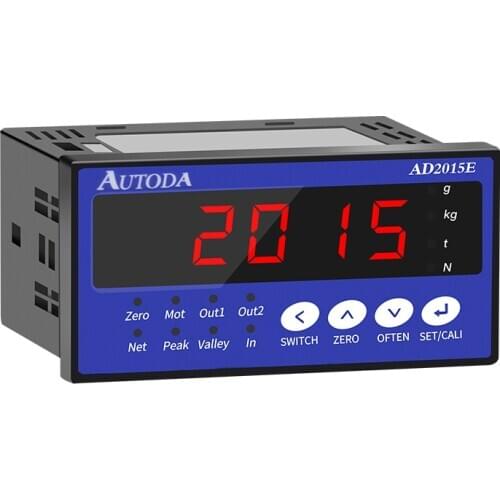 AD2015E Weighing display controller instrument peak force transducer two-channel relay output