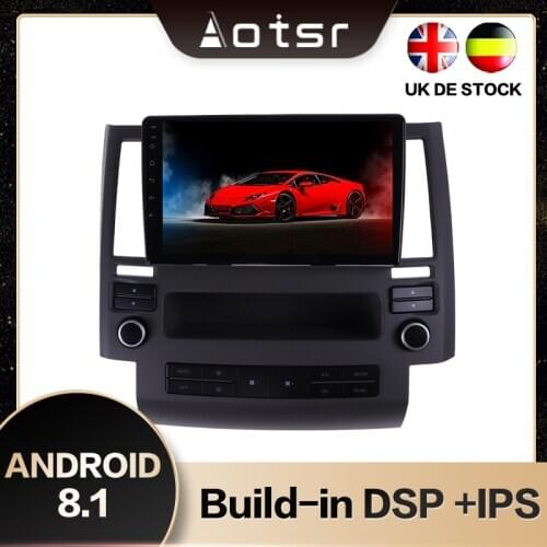 AOTSR 10.4 inch Android 8.1 Car GPS Navigation For Infiniti FX 35 2006-2009 Stereo Multimedia Player