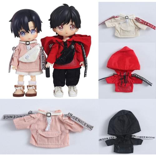 Ob11 baby colorful little transparent blazer Molly baby GSC 1/12 hoodie BJD doll clothes coat
