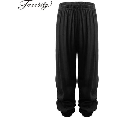 Childrens Girls Boys Harem Pants Kids Jogging Trousers Exercise Dancing Fitness Yoga Pilates Loose Pant Sports Running Pants