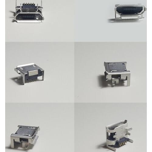 EziUsin 25pcs Micro usb connector DIP 5pins
